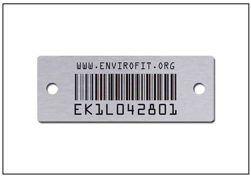 感應(yīng)器鋁合金條形碼銘牌標牌