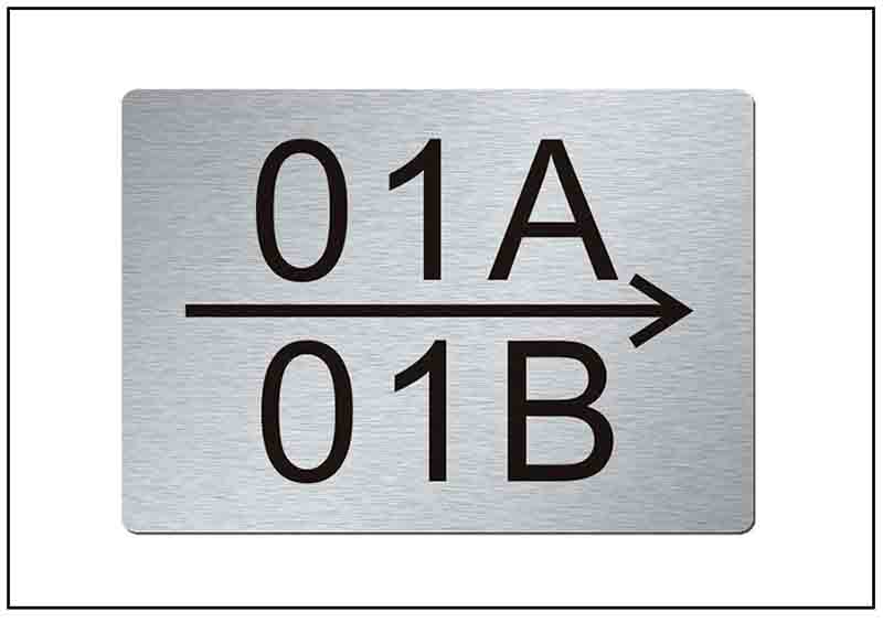 陽(yáng)極氧化指示小銘牌標(biāo)牌