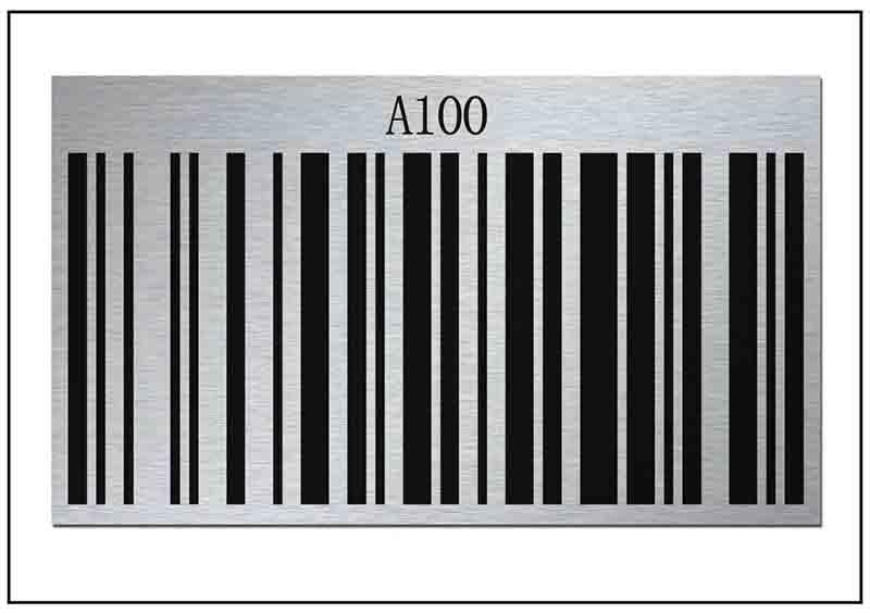 流水線條碼銘牌標牌